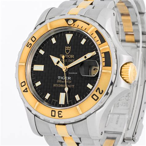 tudor hydronaut gold steel